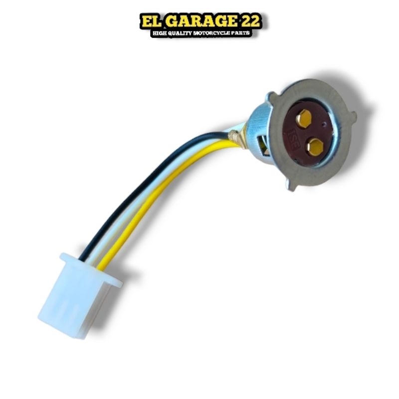 Piting lampu bohlam depan suzuki satria 2T/Satria hiu lscm /Satria lumba 6speed assy kabel lampu mot