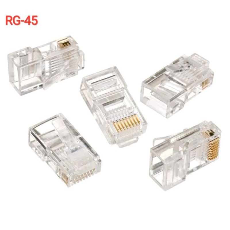 Connector Rj45 isi 100pc - Konektor Rj 45