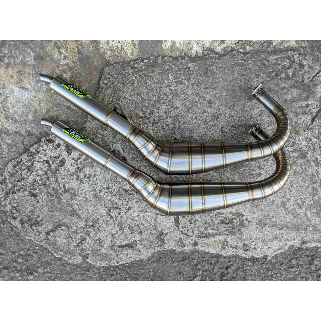 Knalpot SMR RX-King Super Pro 91 DOT Full Stainless