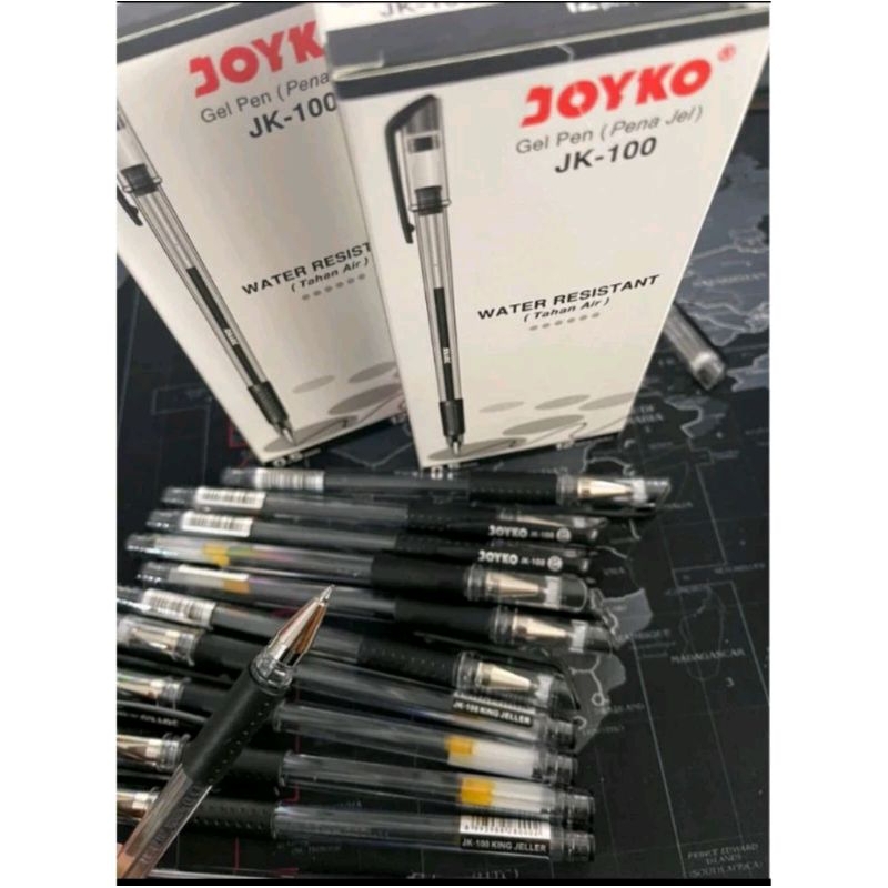 (12pcs) Pulpen Gel Joyko JK-100