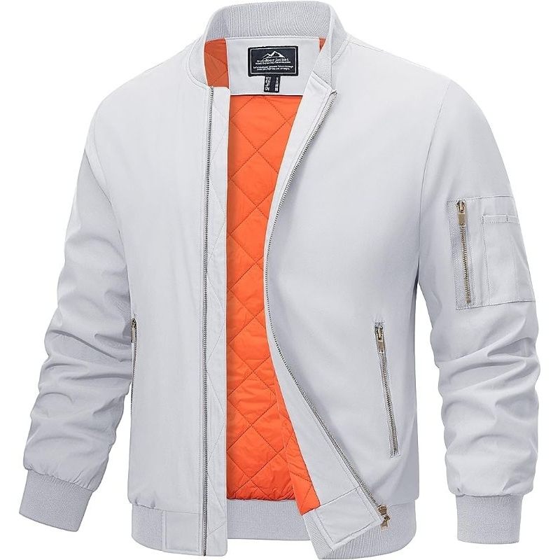 JAKET BOMBER / JAKET PRIA / JAKET WINDBREAKER BOMBER / JAKET MUSIM DINGIN MODEL KEREN BUAT NAIK MOTO