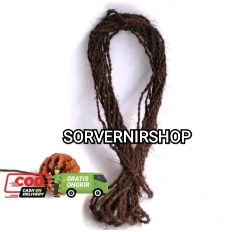 (MURAH) Tali Ijuk Hitam Gazebo Tali Tambang Kecil Panjang 12meter