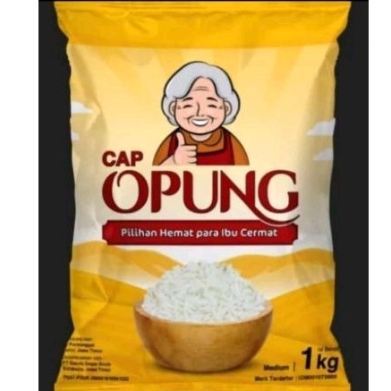 

beras medium cap Opung