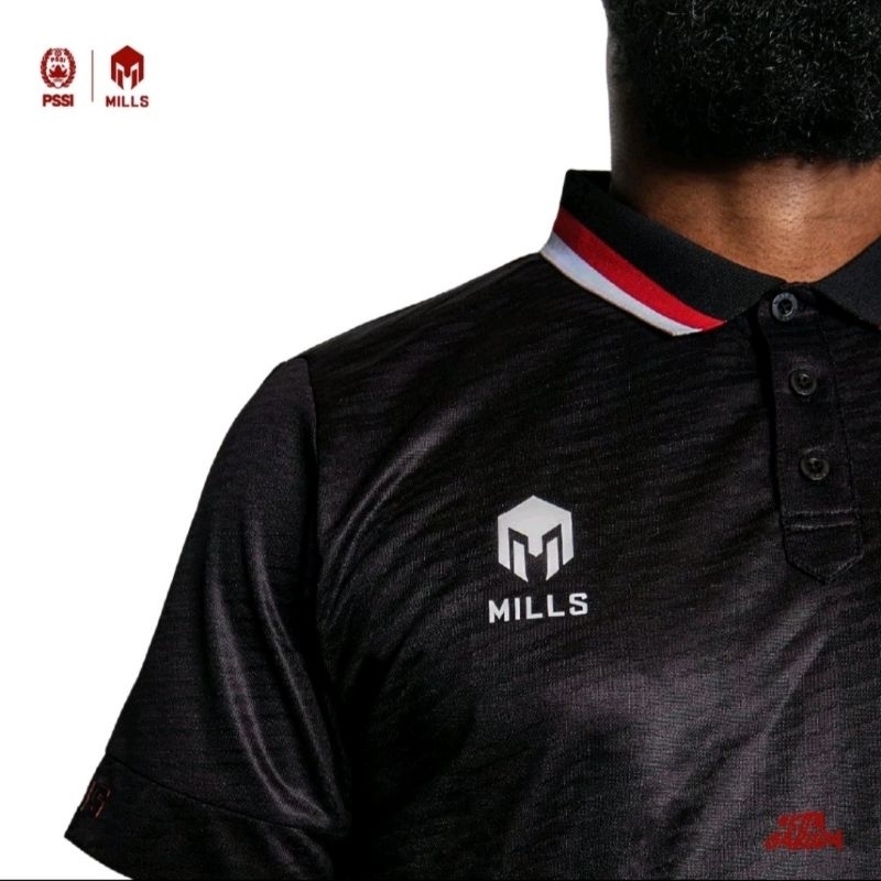 MILLS Timnas Indonesia Jersey Third Version 1125INA Black