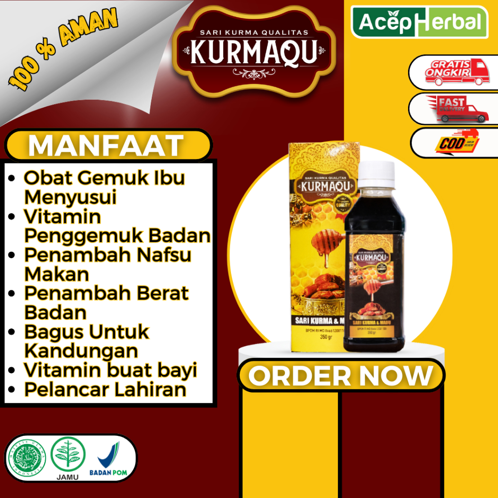 Obat Gemuk Ibu Menyusui, Vitamin Penggemuk Badan, Penambah Nafsu Makan, Penambah Berat Badan,Bagus U