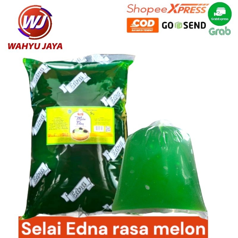 

selai Edna melon ukuran 250gram-1kg