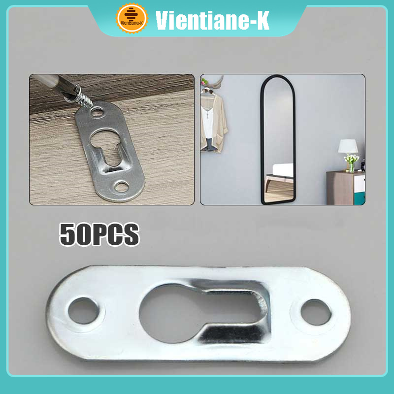 1mm Plat Gantungan Pigura / Plat Pigura Besar / Hook Pigura Oval