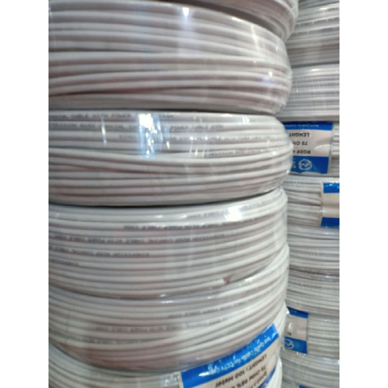 kabel rg59 + power 100meter rg 59 100 meter untuk cctv