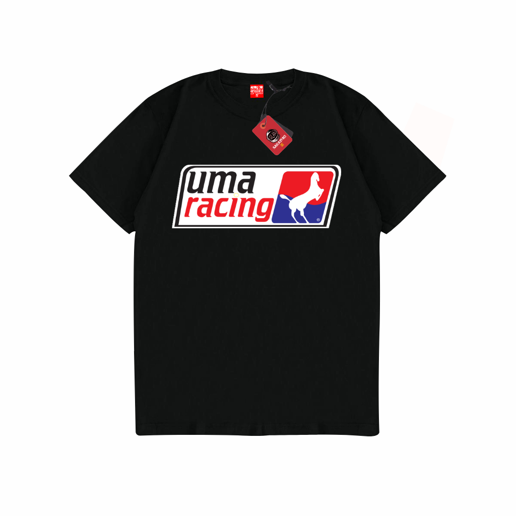 SAKAZUKI Kaos Baju Distro Unisex Gambar Motor Uma Racing Parts RCB SSS Katun Combad 24s Bengkel