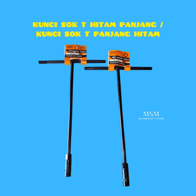 KUNCI SOK T HITAM PANJANG / KUNCI SOK T PANJANG HITAM