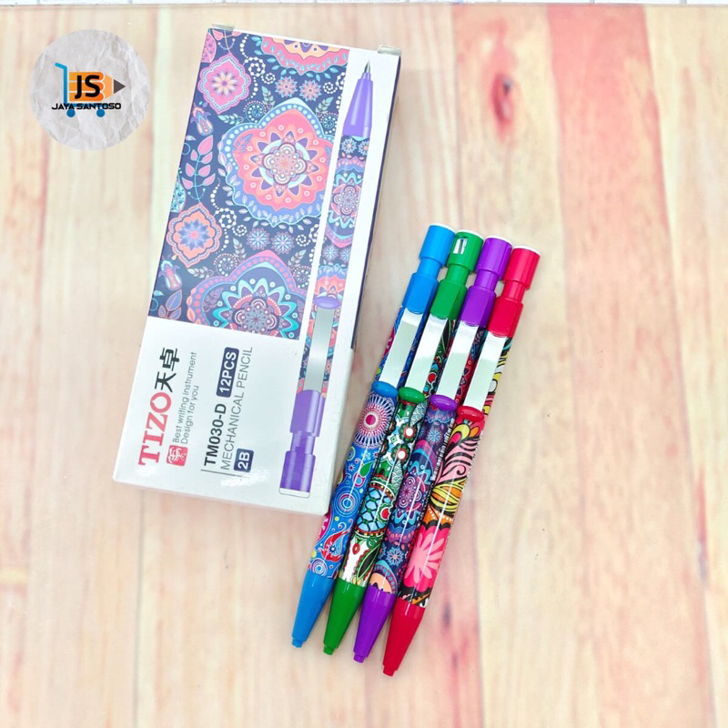 

Pensil Mekanik Batik 2B 2mm / 2B Mechanical Pencil 2mm