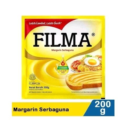 

filma margarine bernutrisi 200 gr