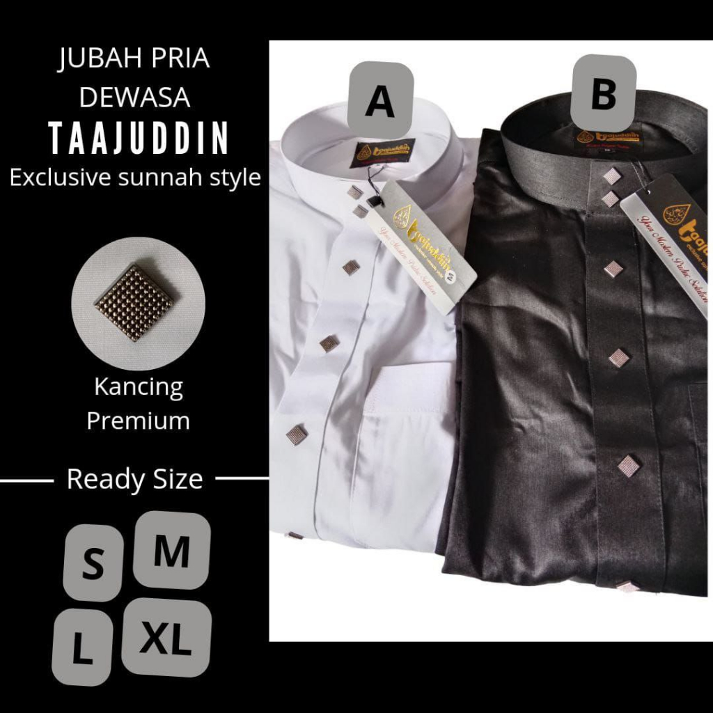 JUBAH PRIA SAUD POLYSTER KOREA