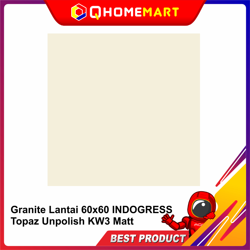 GRANIT LANTAI INDOGRESS TOPAZ UNPOLISH 60X60 KW3