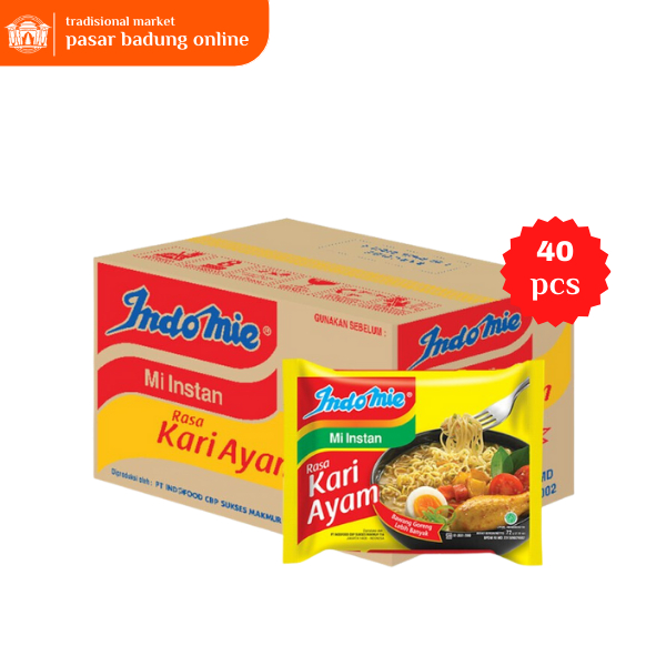 

Indomie Kari Ayam 1karton 40pcs