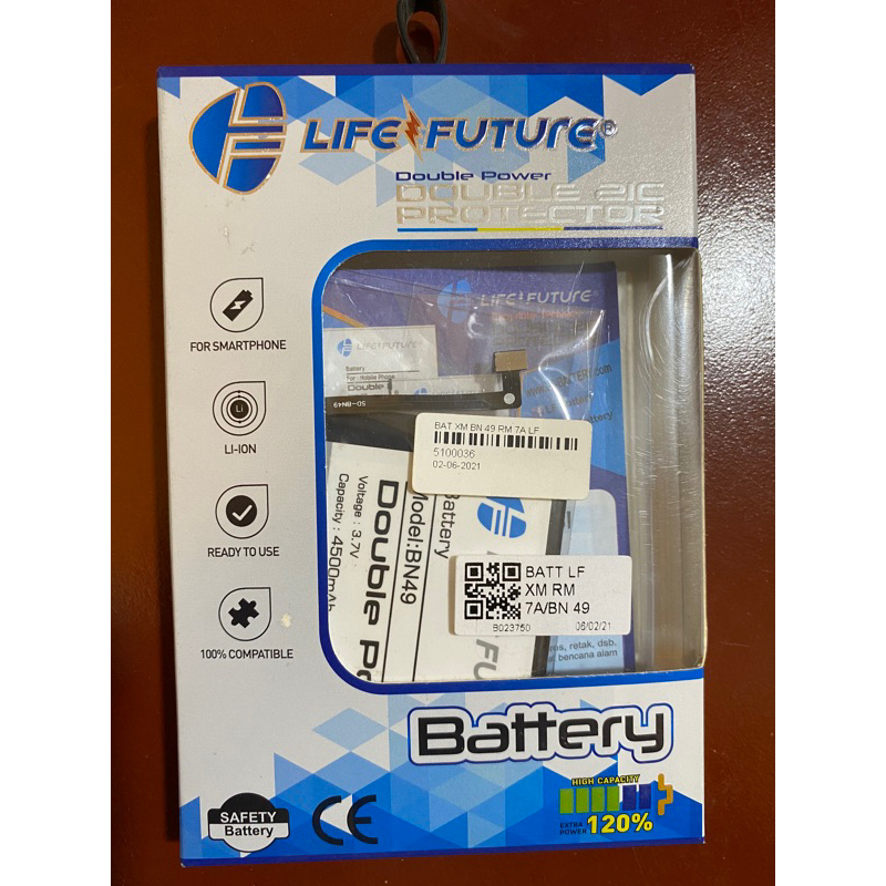 BATERAI LF DOUBLE POWER BN49 / XIAOMI REDMI 7A