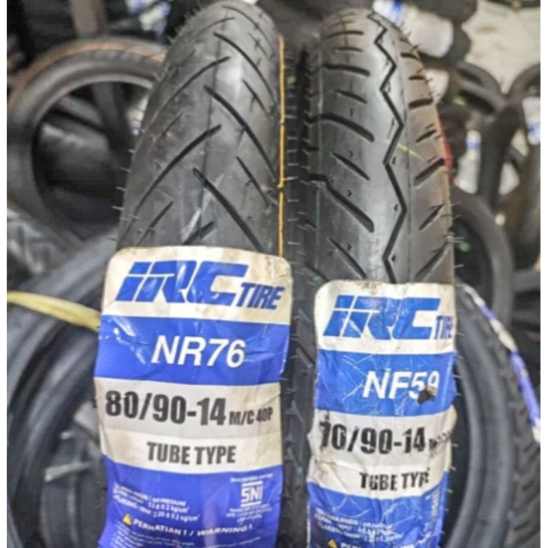 BAN LUAR IRC TUBETYPE UK 70/90 & 80/90 RING 14