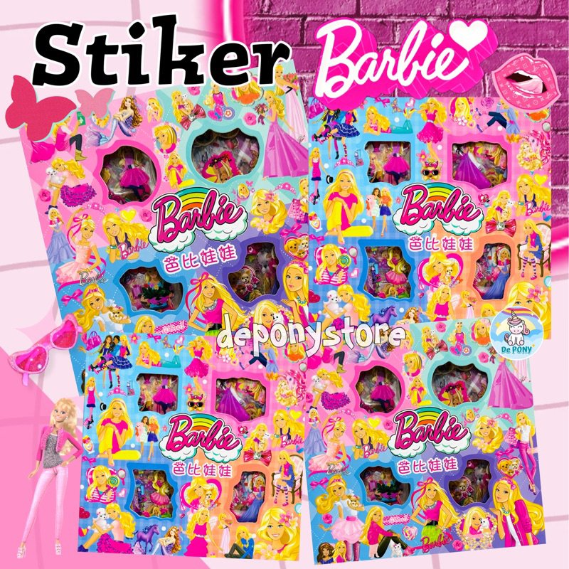 

Stiker Barbie isi 100pc Waterproof premium quality