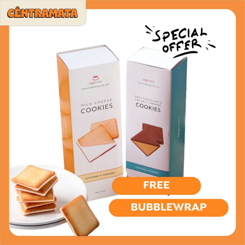

*BEST SELLER* Bundling 2 kotak SAYCHIZU COOKIES 10pcs