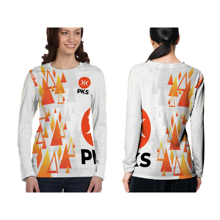 KAOS BAJU WANITA JERSEY PKS ART 5 FULLPRINTING 3D TERBARU 2024