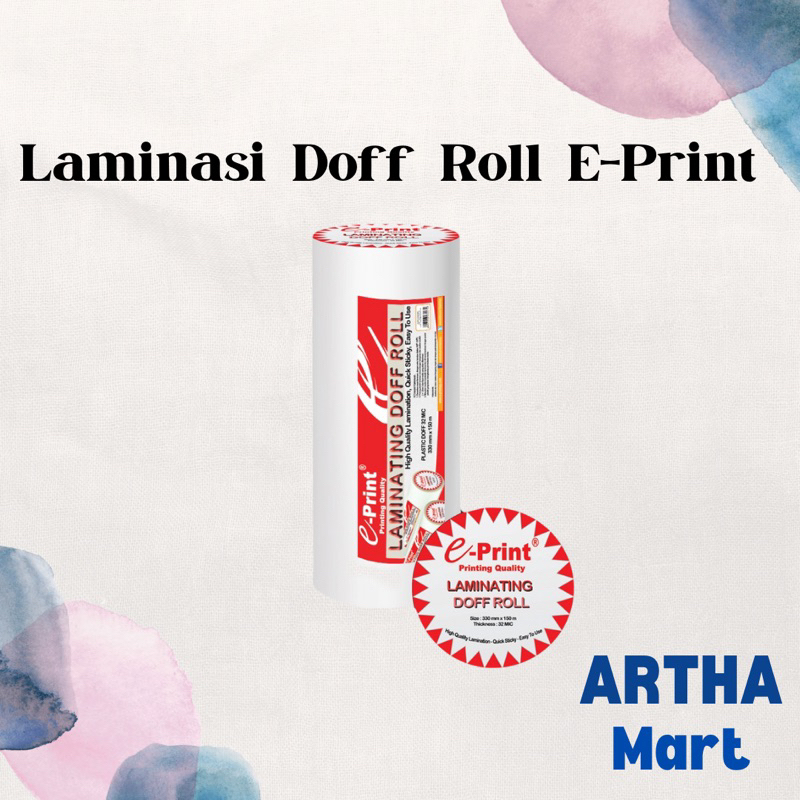 

E-PRINT - Laminating Doff / Matte Roll - Roll