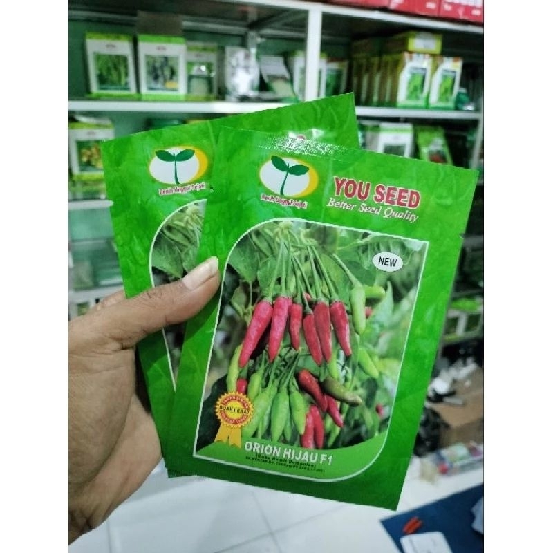 Benih Cabe Rawit Orion Hijau F1 Berdompol 10gr
