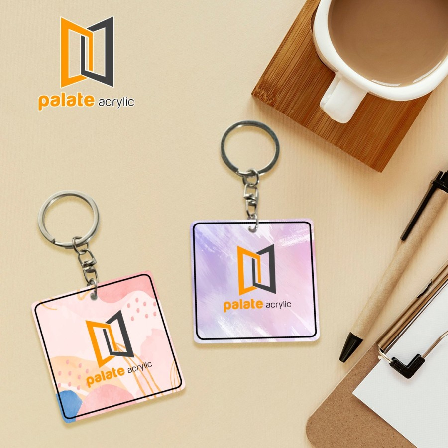 GANTUNGAN KUNCI CUSTOM / GANTUNGAN KUNCI / AKRILIK CUSTOM 2 SISI