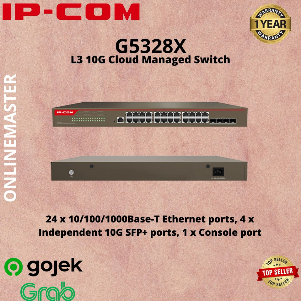 IP-Com G5328X L3 10G Cloud Managed Switch