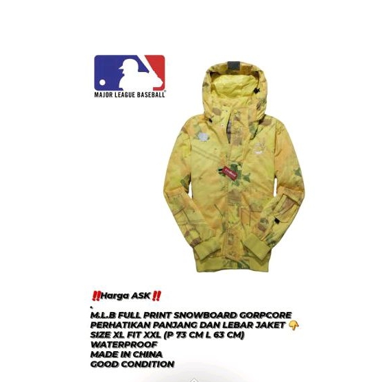 vintage preloved MLB Jacket Cleveland Indians