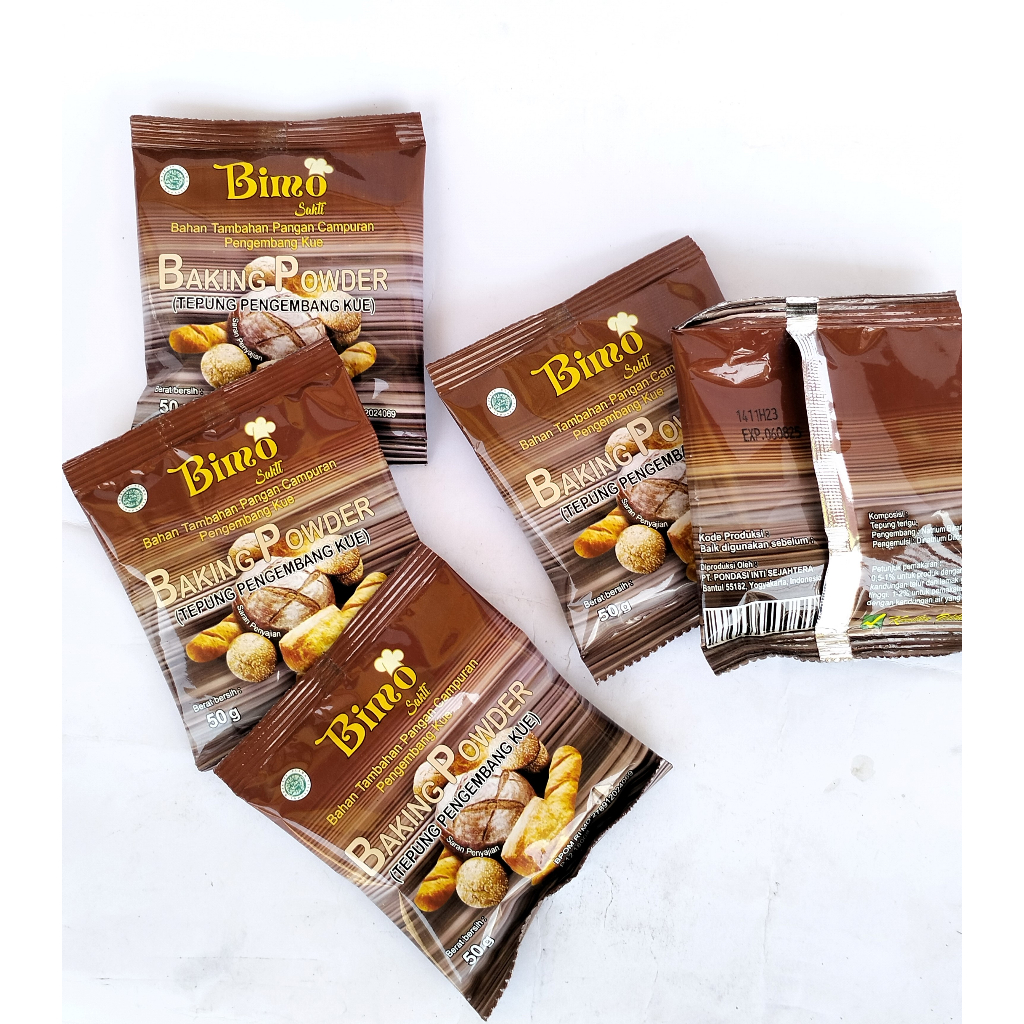 

Baking Powder Bimo Sakti 50 Gram Termurah Free Bubble Wrap dan Dus Tebal