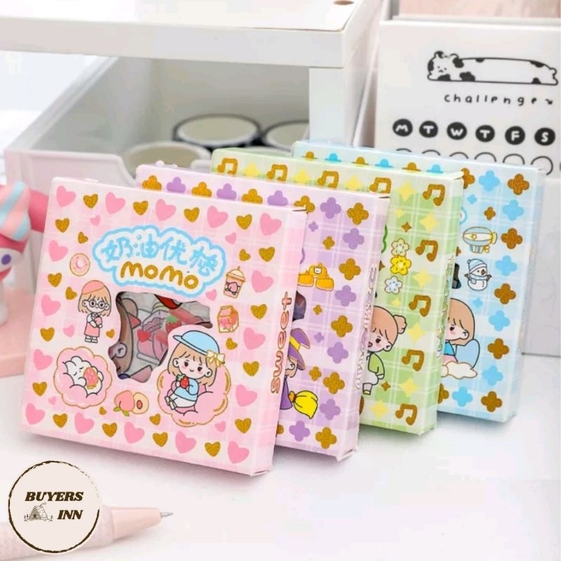 

STICKER MOMO Lucu 100PCS Baru