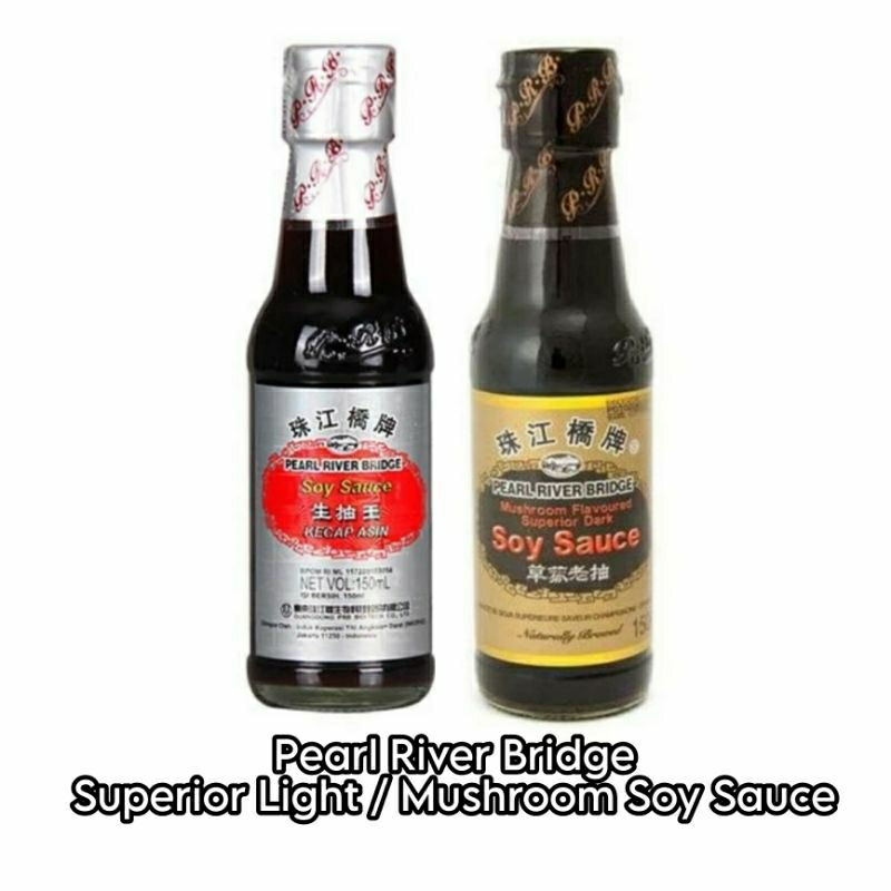 

Pearl River Bridge Superior Light / Mushroom Soy Sauce Kecap Rasa Jamur 150ml