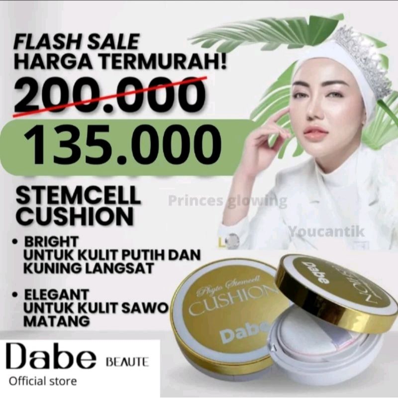 STEAMCELL CUSHION DABE BEAUTY BY BELLA SHOFIE/Original/COD