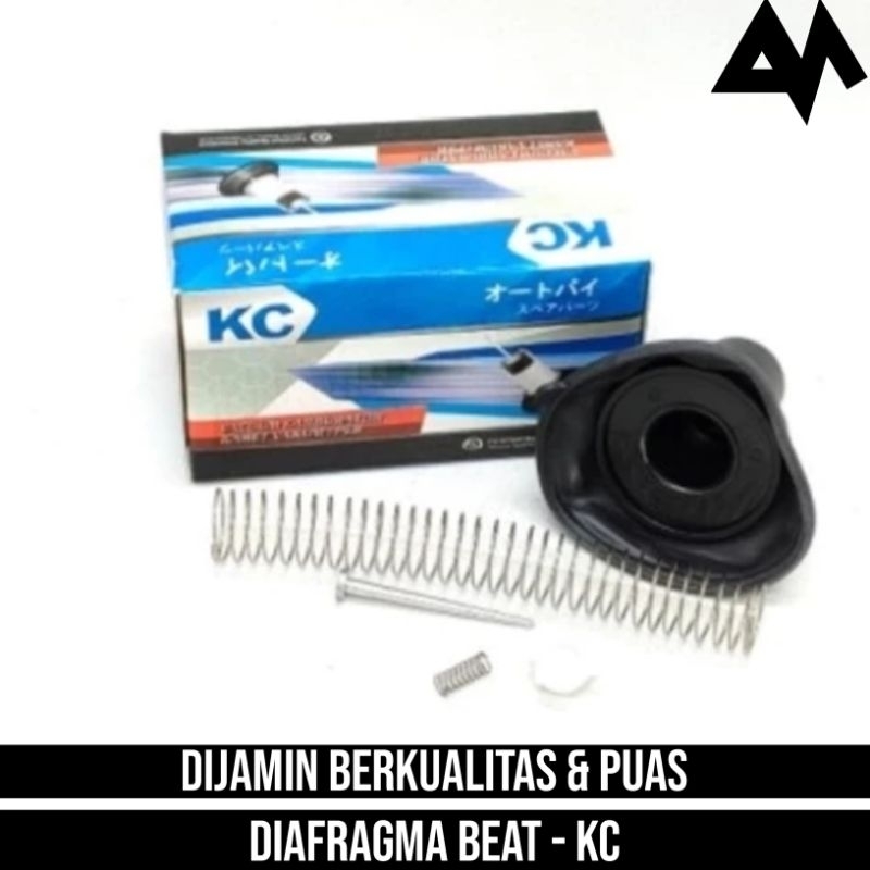 Diafragma Vakum Karbu Assy Komplit Beat Ori Original Kc