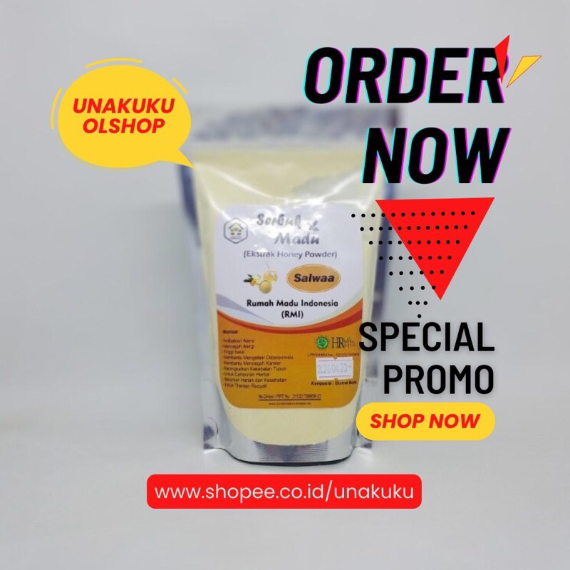 

sebuk madu salwaa / serbuk madu HARGA MURAH NEGO SAMPAI DEAL