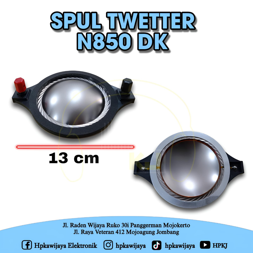 SPUL TWEETER N850 DK spool n850 dk
