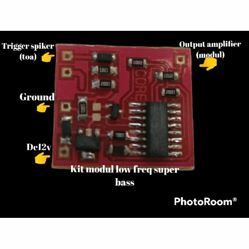 kit modul low freq khusus injek ke ampli modul