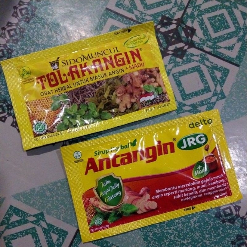 

Tolak Angin Cair - Antangin JRG - Madurasa Sachet