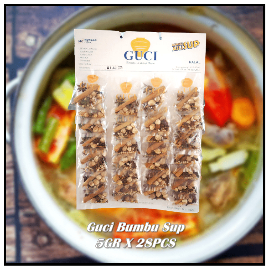 

Guci bumbu sup 5GR X 28PCS