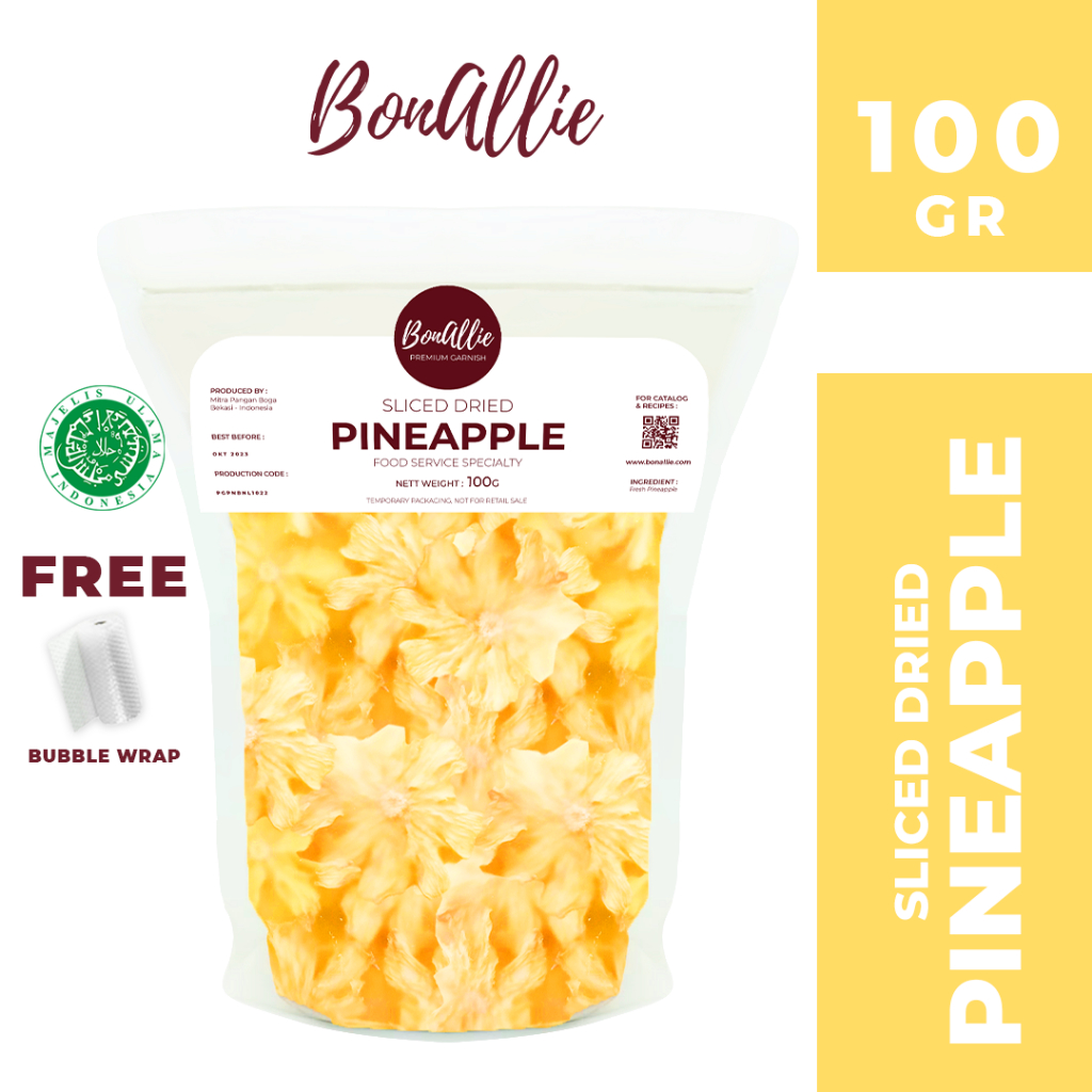 

Bonallie Premium Sliced Dried Pineapple