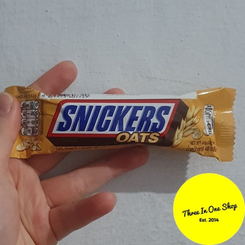 [READY STOCK] Snickers Oats 40g