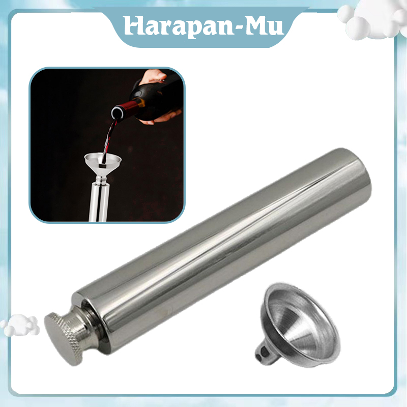 Botol Hip Flask Stainless Botol Minum Hip Flask Botol Hip Flask Wine Mini Portable 2oz Bahan Stainle