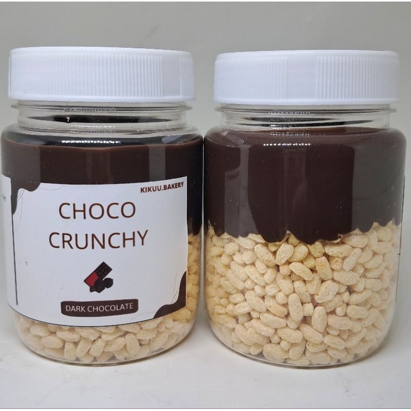 

Choco crunchy rice crispy jar dark coklat / choco viral / chocolate