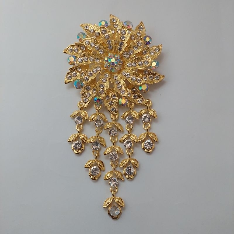 Bros kebaya mewah besar elegan bros kebaya pengantin bros kebaya