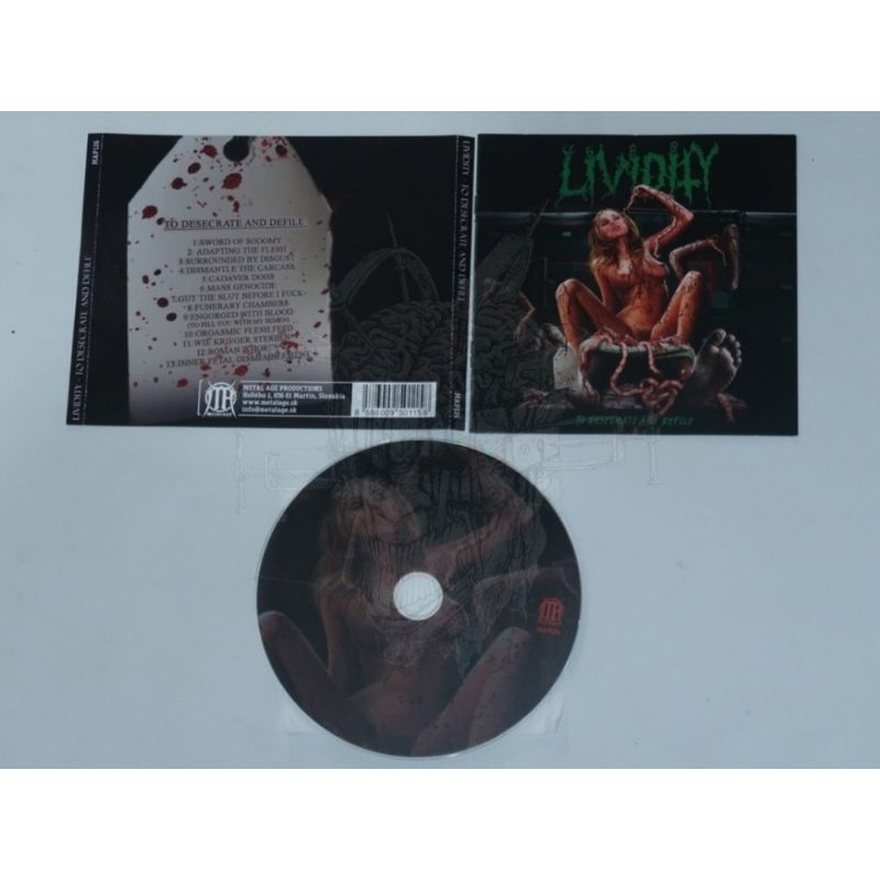 CD – LIVIDITY – To Desecrate And Defile