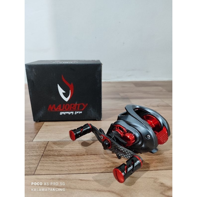 Reel Bc Virtus Majority (Clicker Drag) 8.5.1 Handle Kiri (Bonus Kail)