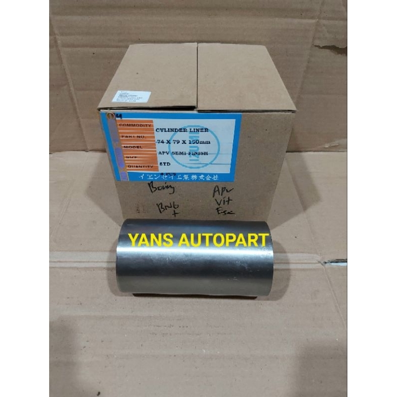 CYLINDER LINER / BORING SUZUKI APV VITARA ESCUDO IZUMI