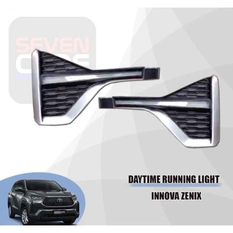 Innova zenix foglamp drl Innova zenix running sepasang