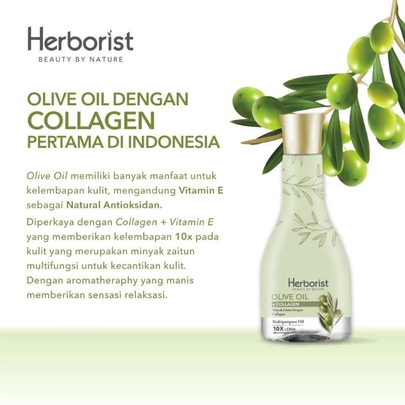 Herborist Minyak Zaitun+Collagen