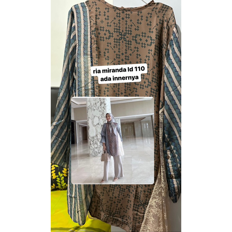 Silareh Tunic Ria Miranda